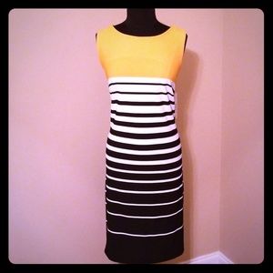 16W Stripe Dress Brand New